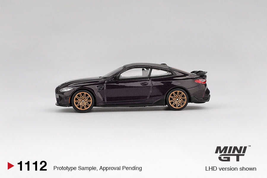 PRE-ORDER: MINI GT 1112 BMW M4 M-Performance Daytona Violet