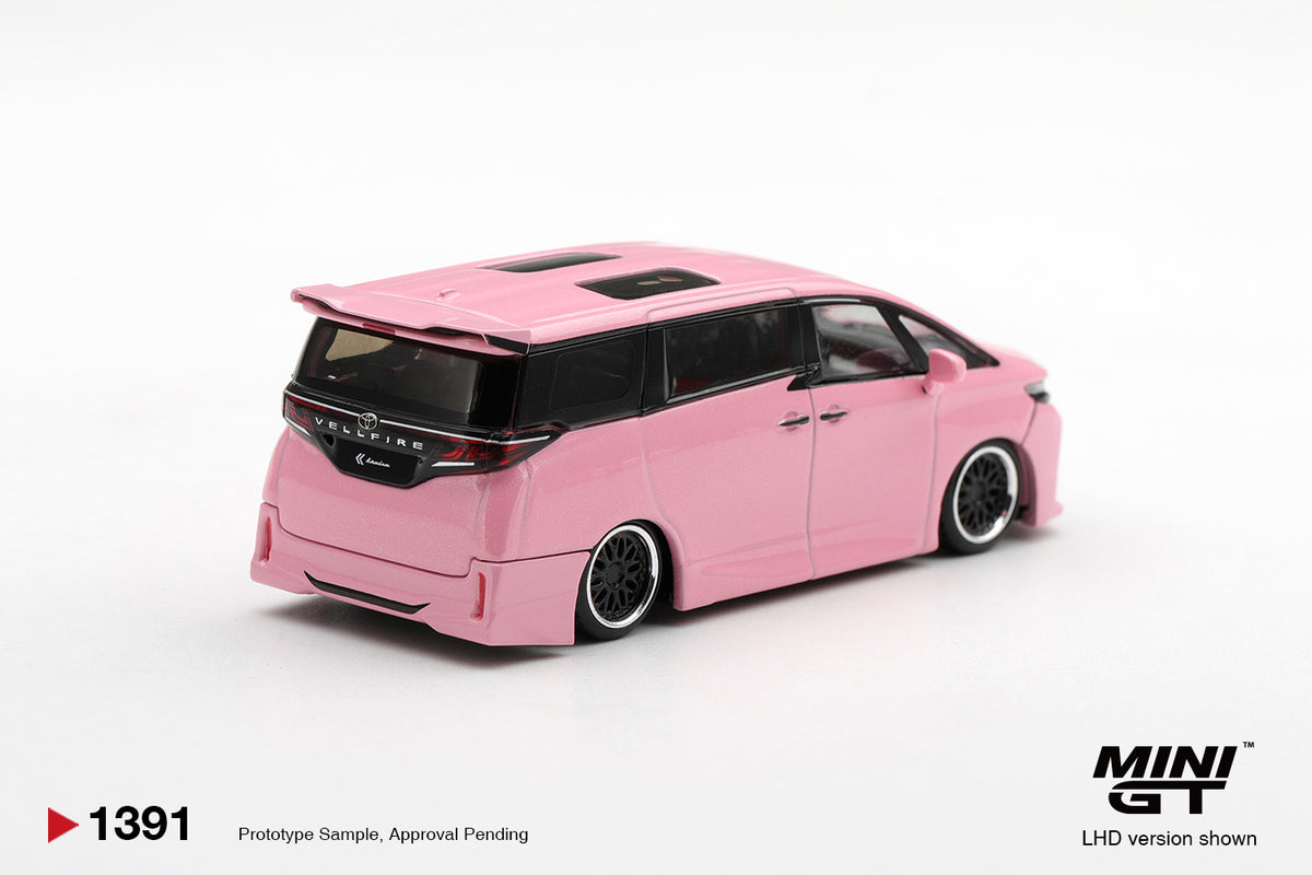 *PREORDER* MINI GT 1319 TOYOTA VELLFIRE 40 KUHL METALLIC PINK