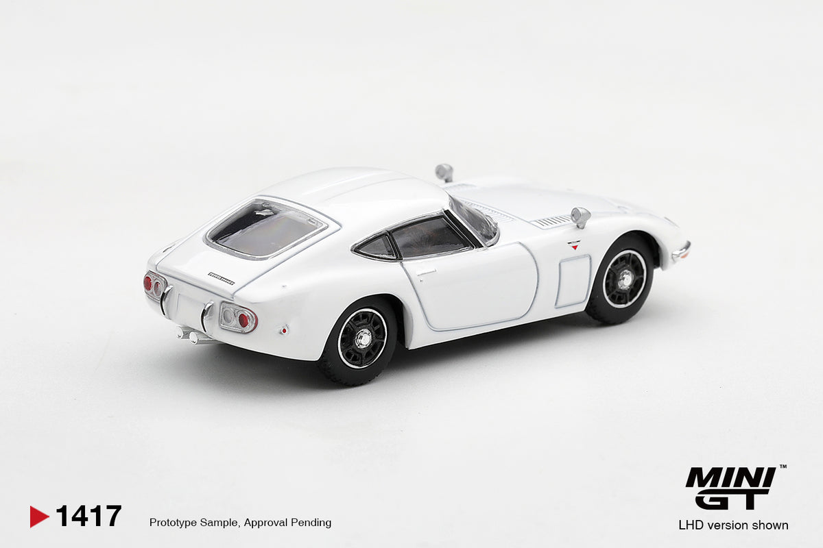*PREORDER* MINI GT 1417 TOYOTA 2000GT PEGASUS WHITE