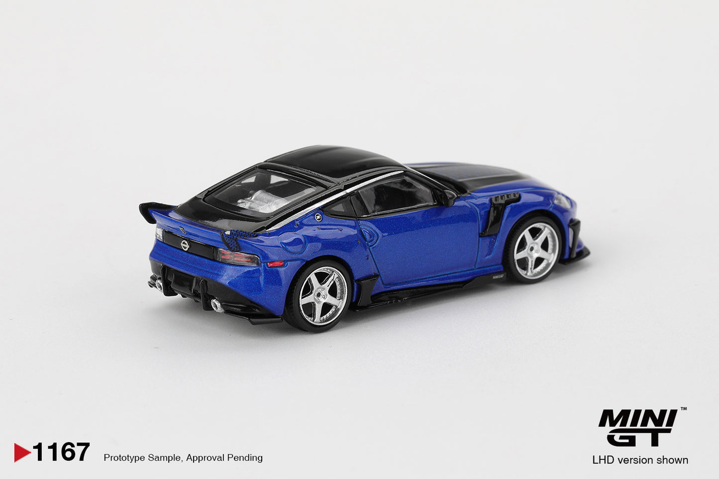 MINI GT 1167 Nissan Z VeilSide FFZ400 Seiran Blue