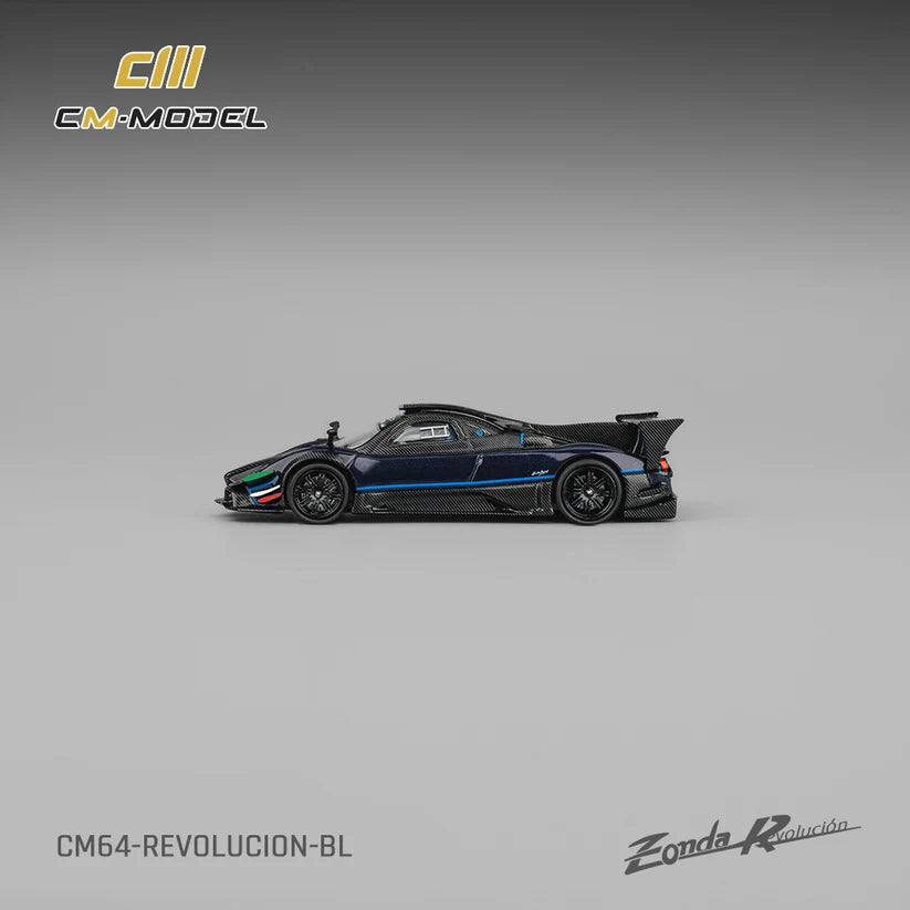 CM Model Pagani Zonda Revlucion Metallic Blue