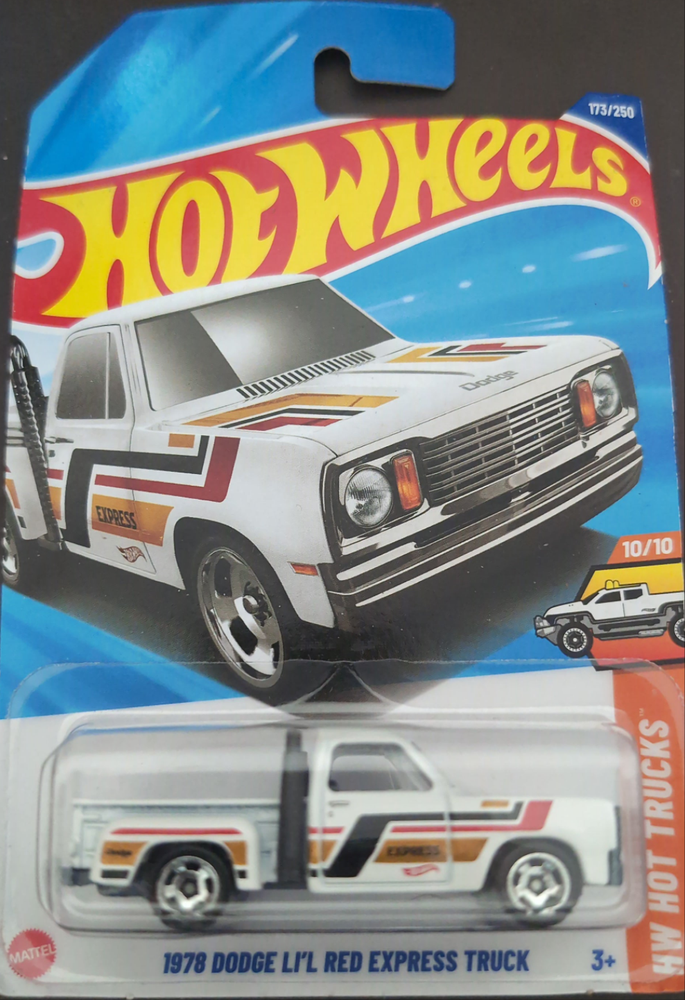 Hot Wheels 1978 DODGE LI L RED EXPRESS TRUCK