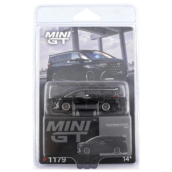 Mini GT Blister 1179: Toyota Alphard 40 KUHL Black