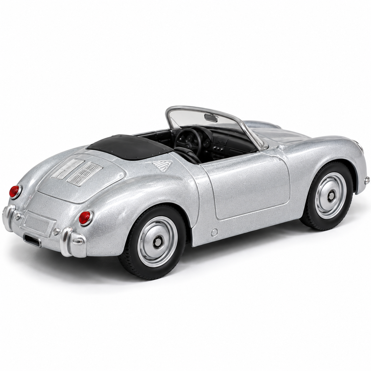 Welly Porsche 356 Speedster Silver Die-Cast Model Car