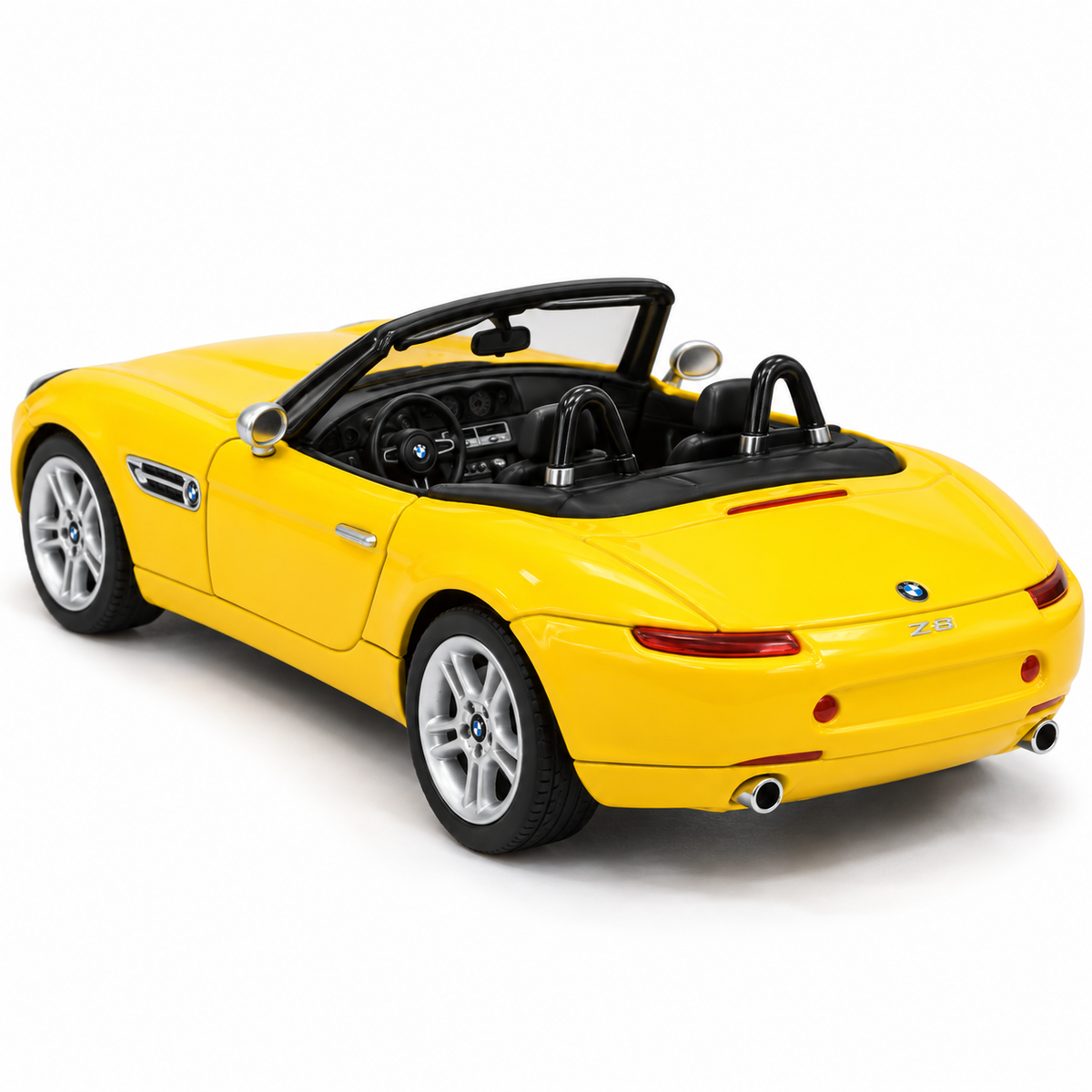 Welly BMW Z8 Roadster Yellow Die-Cast Metal Model Car