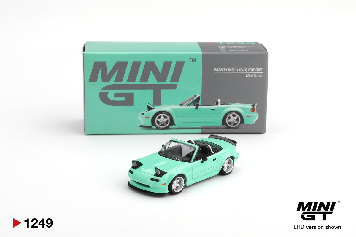 MINI GT 1125 BLISTER Mazda MX-5 (NA) Pandem Mint Green