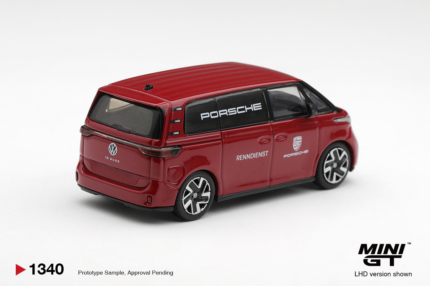 *PRE ORDER* MINI GT 1340 Volkswagen ID.Buzz Porsche Renndienst