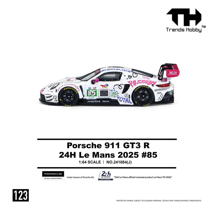 Trends Hobby Porsche 911 GT3 R Iron Dames #85 – 2025 Le Mans 24H LMGT3