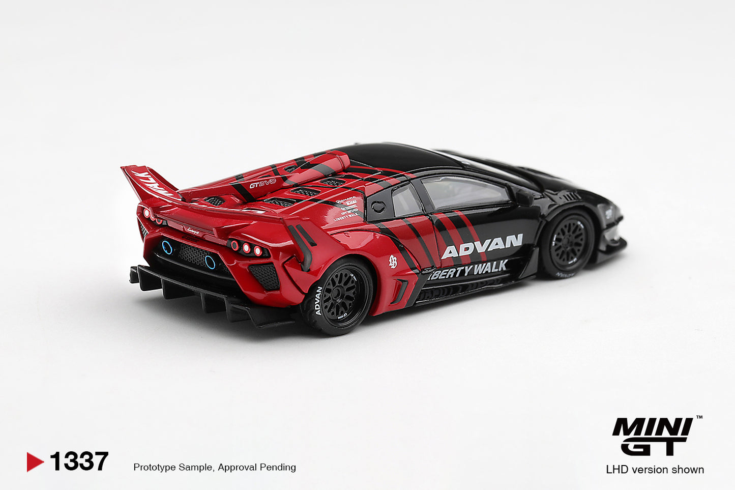 *PRE ORDER* MINI GT 1337 Lamborghini Murcielago LB Silhoutte Advan