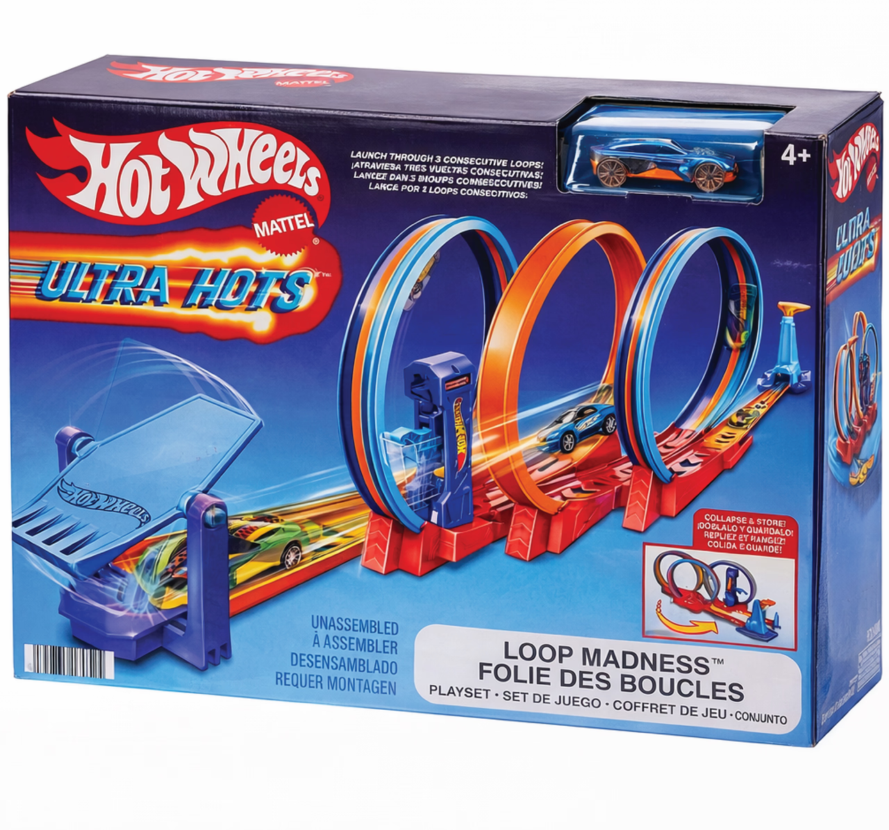 Hot Wheels Ultra Hots Loop Madness Track Set