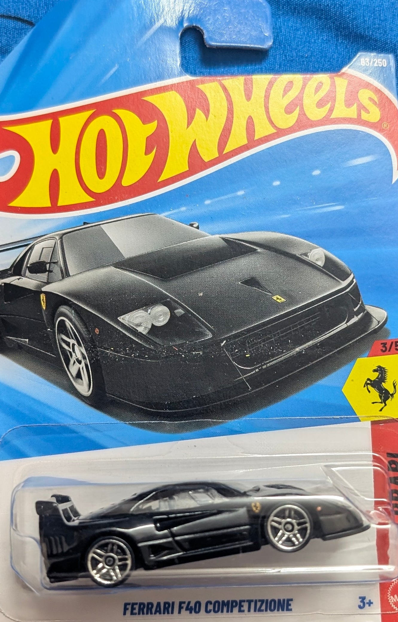 Combo of 3 cars: Imported Hotwheels Ferrari F40 Competizione