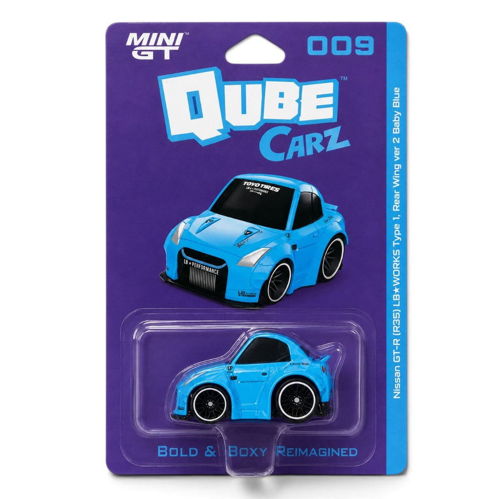 MINI GT Qube Carz 009: Nissan GT-R (R35) LB★WORKS Type 1