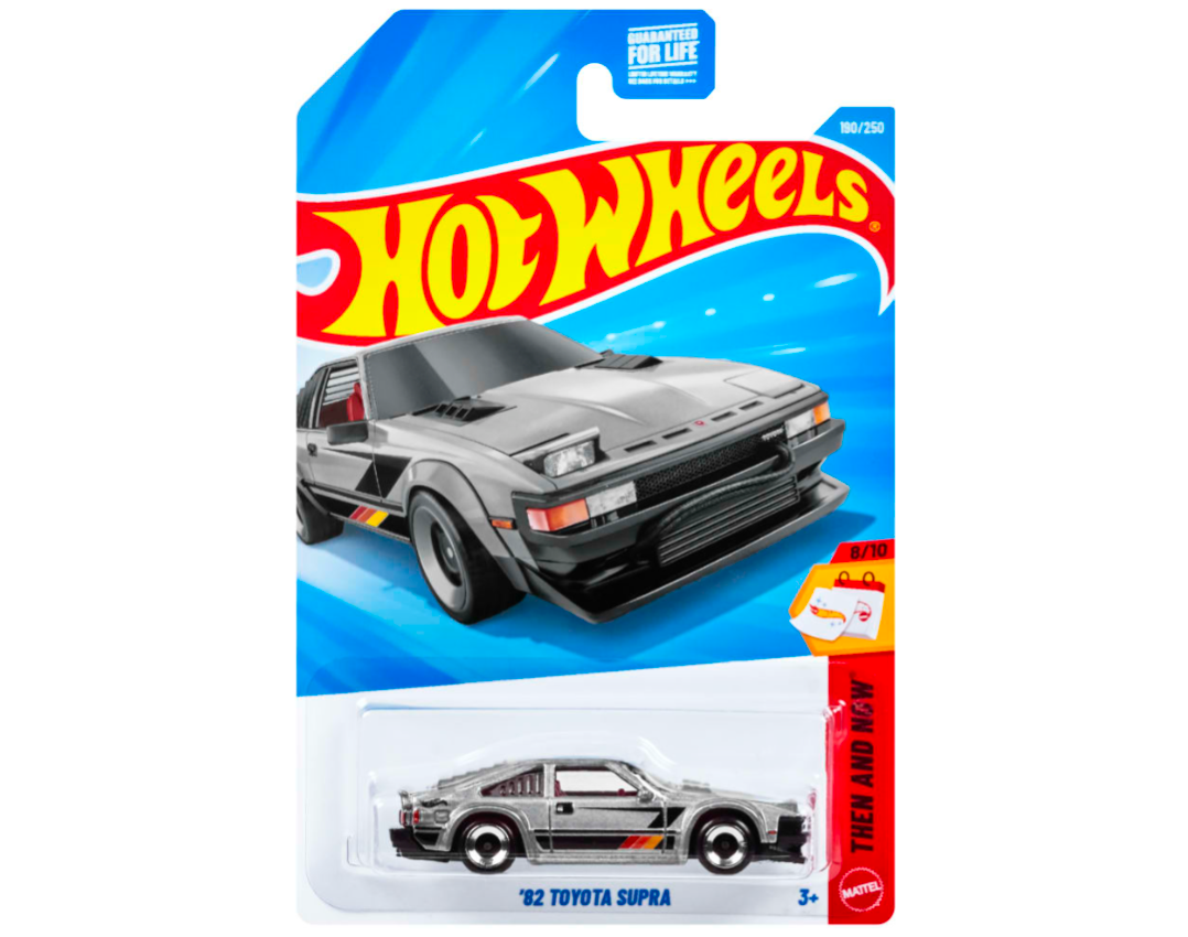 Combo of 3 cars: Hotwheels 82 Toyota Supra