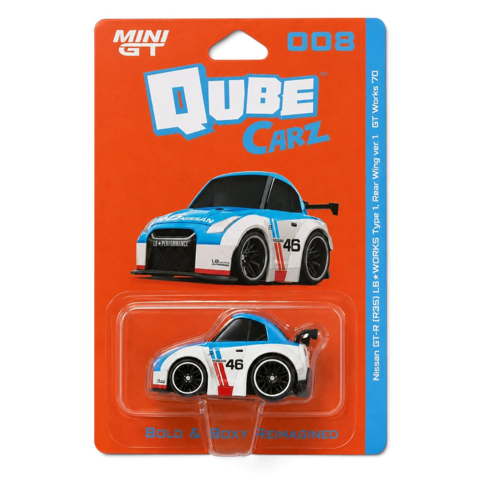MINI GT Qube Carz 008: Nissan GT-R (R35) LB★WORKS Type 1
