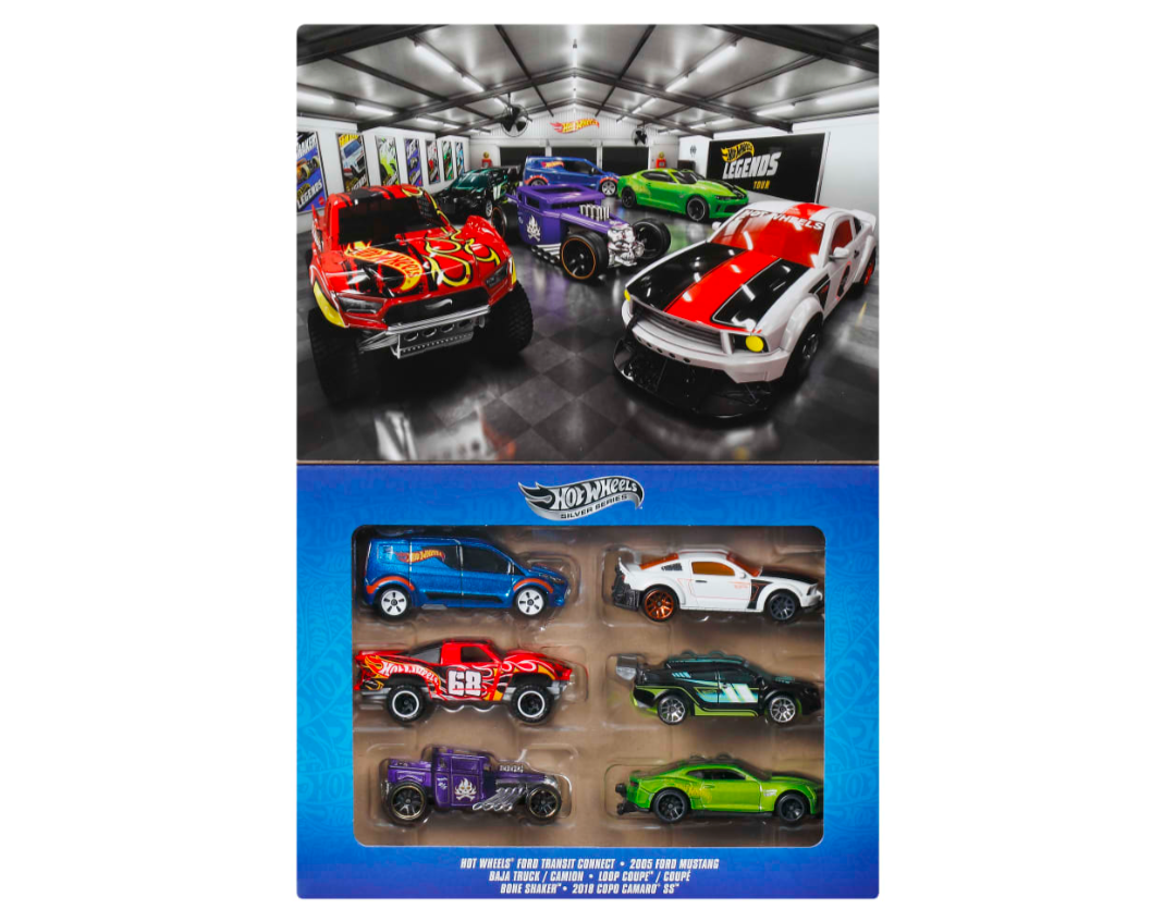 HOTWHEELS SILVER SERIES LEGENDS TOUR
