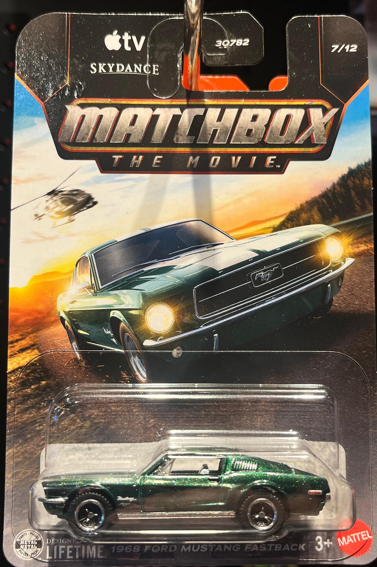 Combo of 3 cars: Matchbox 1968 Ford Mustang