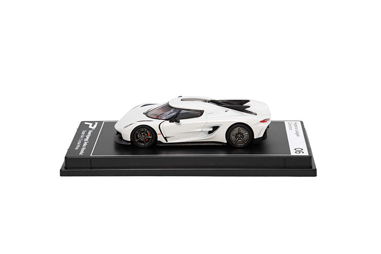 PosterCars- H06 - Koenigsegg Jesko Absolut (Crystal White)