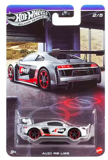 Pre-Order: Hotwheels Silver Series AUDI R8 LMS