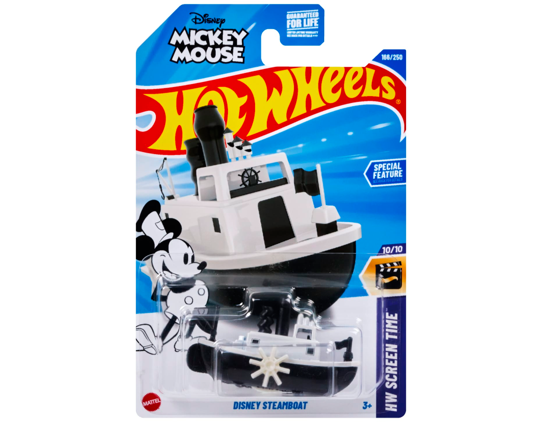 Imported Hotwheels Disney Steamboat
