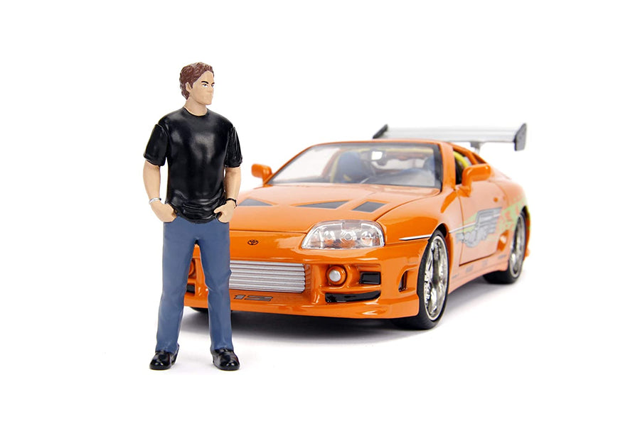 Jada Brian & Toyota Supra- Fast & Furious 1:24 Scale