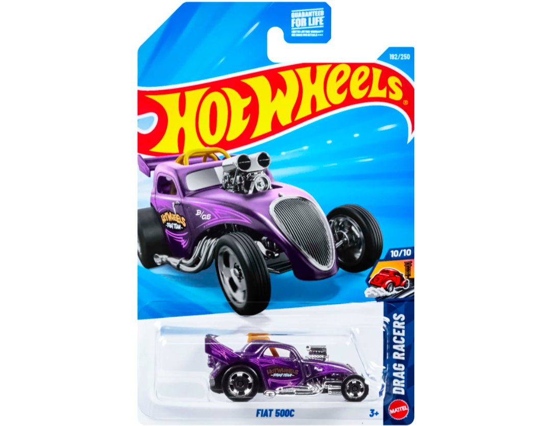 Hotwheels Fiat 500C