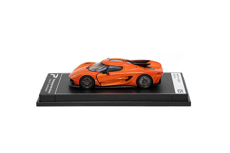 PosterCars - H05 - Koenigsegg Jesko Absolut (Sweet Mandarin)