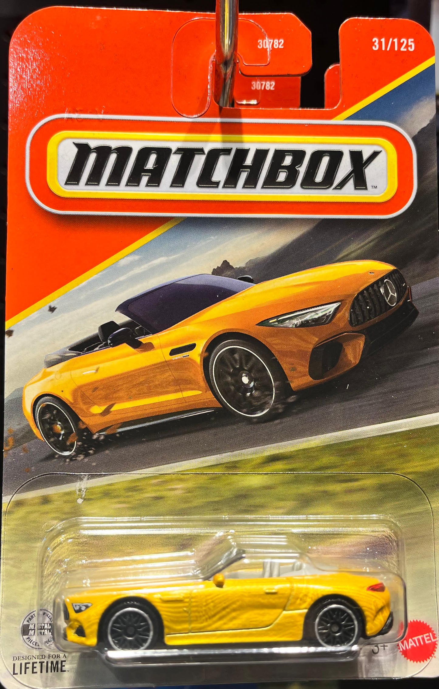 Combo of 2 cars: Matchbox Mercedes AMG SL63