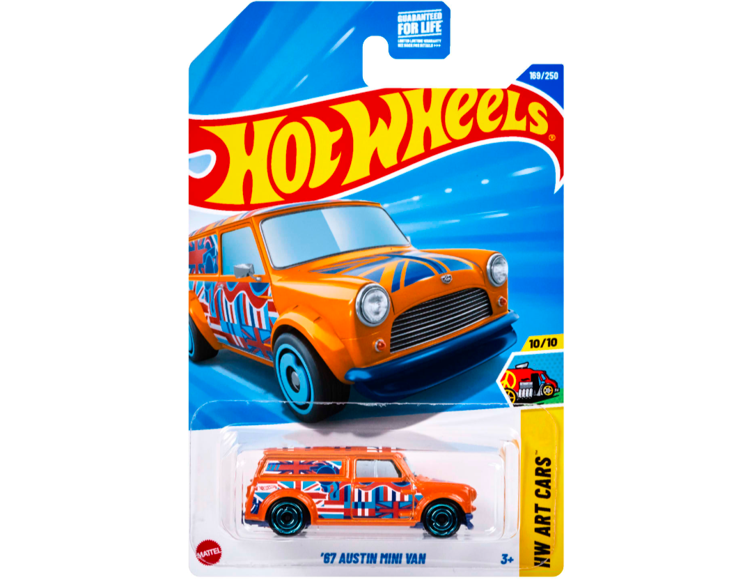 Imported Hotwheels 67 Austin Mini Van