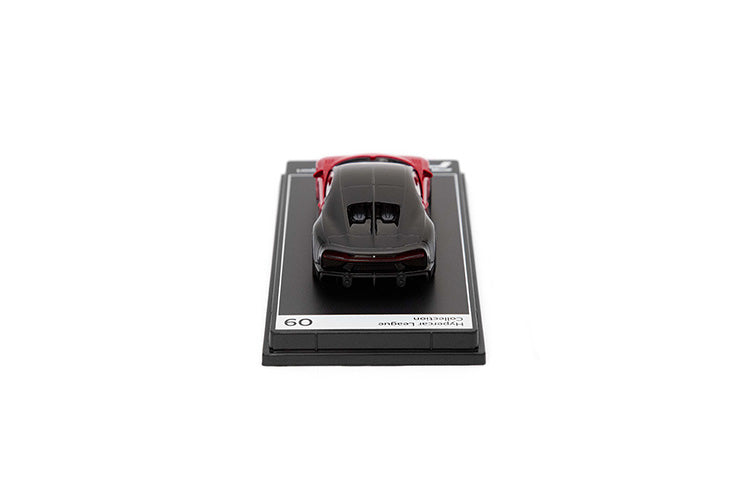 PosterCars - H09 - Bugatti Chiron Supersport (Italian Red & Nocturne Black)