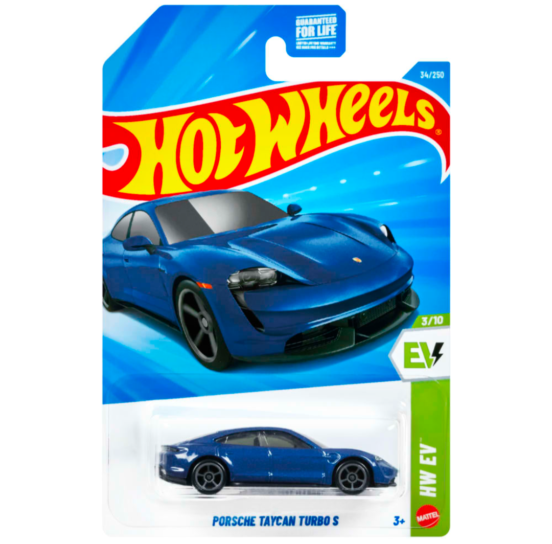 Combo of 3 cars: Hotwheels Porsche Taycan Turbo S