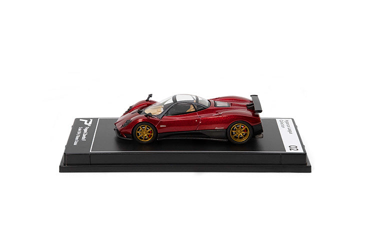 PosterCars - H02 - Pagani Zonda F (Rosso Dubai)