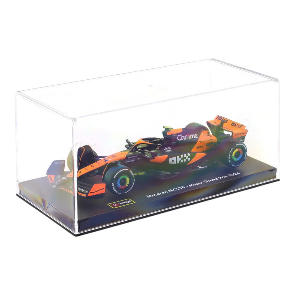 Bburago McLaren MCL38 - MIAMI GRAND PRIX 2024