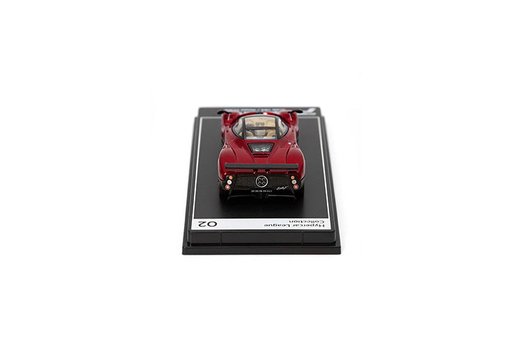 PosterCars - H02 - Pagani Zonda F (Rosso Dubai)
