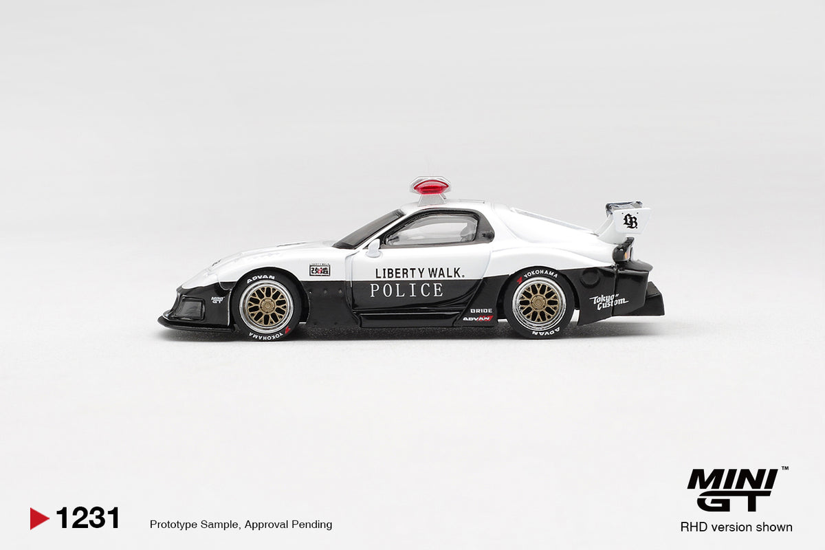 MINI GT 1231 MAZDA RX-7 LB-Super Silhouette Police