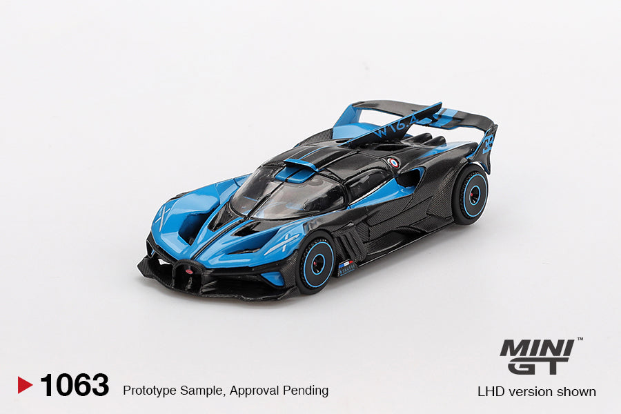 MINI GT 1063 BUGATI BOLIDE PRESENTATION