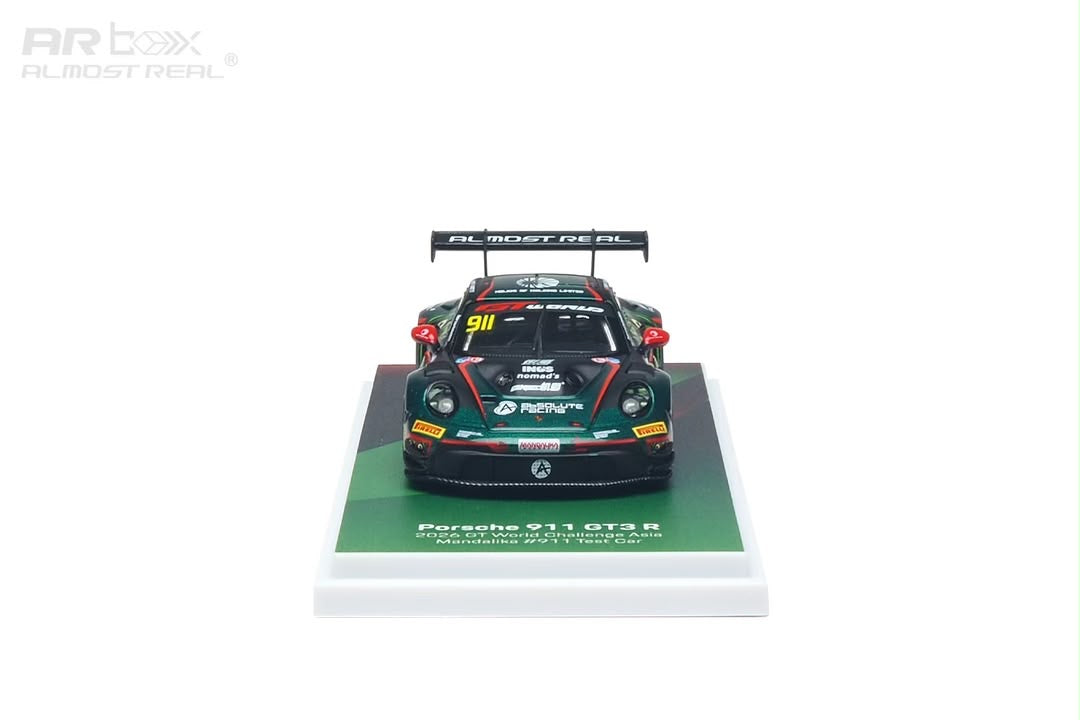 *PRE-ORDER* Almost Real - Porsche 911 GT3 R - GT World Challenge Asia Mandalika #911 (2026)