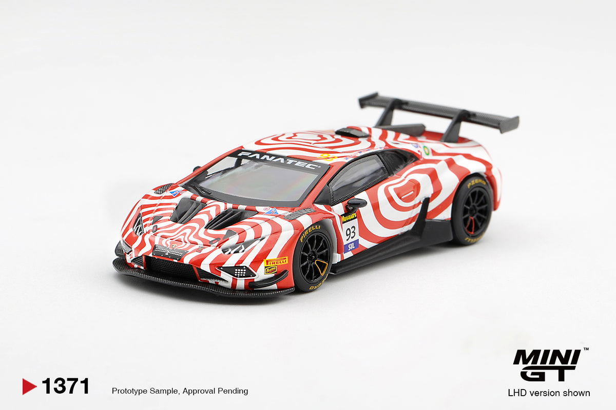 *PREORDER* MINI GT 1371 LAMBORGHINI HURACAN GT3 EVO2 #93 WALL RACING 2025 BATHURST 12 HRS