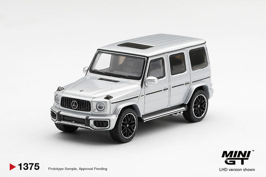 *PREORDER* MINI GT 1375 MERCEDES-AMG G 63 SILVER METALLIC