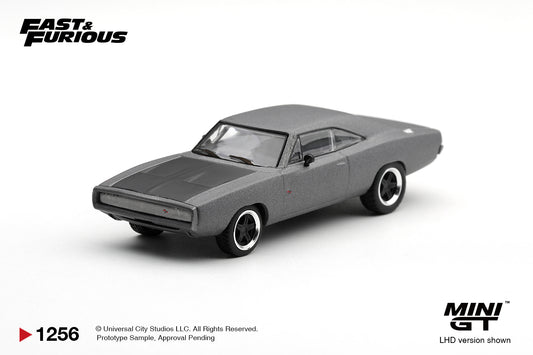 *PRE ORDER* MINI GT 1256 BLISTER DODGE CHARGER "FAST FIVE" DOMINIC TORETTO BLISTER PACKAGING