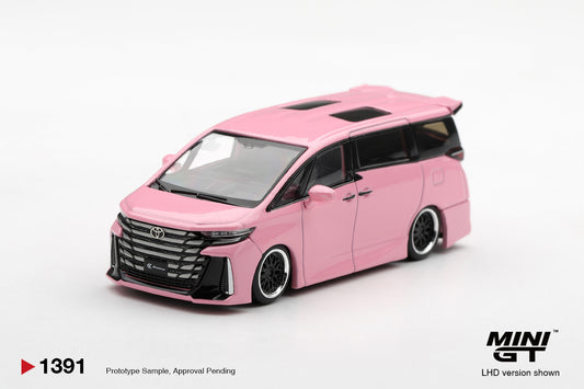 *PREORDER* MINI GT 1319 BLISTER TOYOTA VELLFIRE 40 KUHL METALLIC PINK