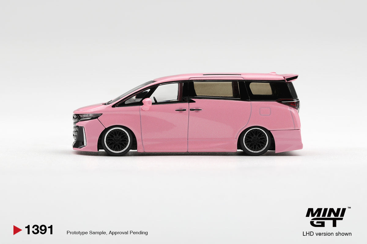 *PREORDER* MINI GT 1319 TOYOTA VELLFIRE 40 KUHL METALLIC PINK