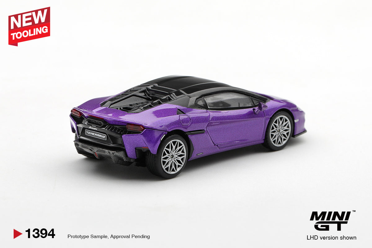 *PREORDER* MINI GT 1394 LAMBORGHINI TEMERARIO VIOLA PASIFAE