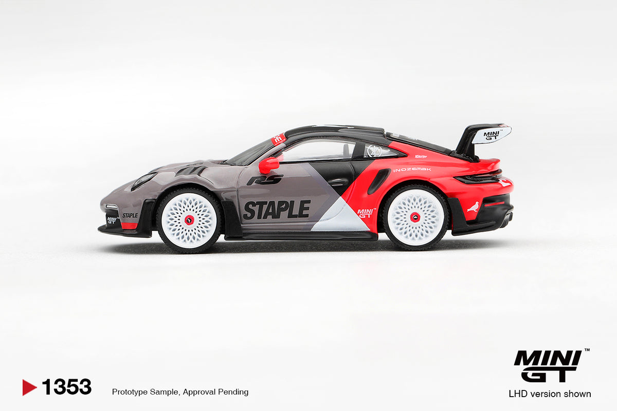 *PRE ORDER* MINI GT 1353 PORSCHE 911 GT3 RS STAPLE X INOZETEK