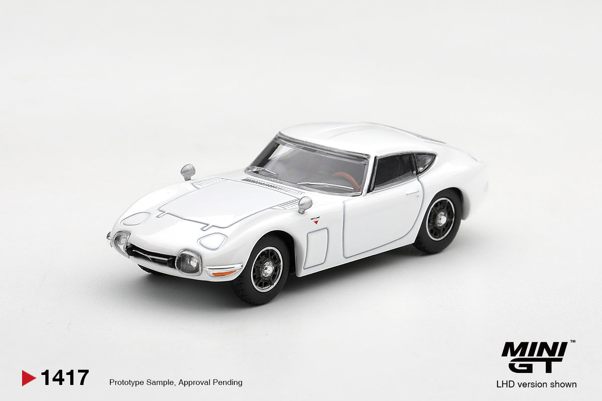 *PREORDER* MINI GT 1417 TOYOTA 2000GT PEGASUS WHITE