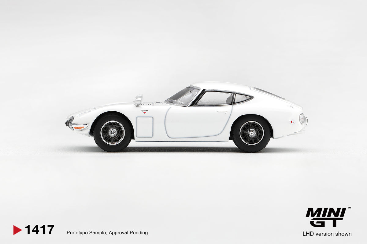 *PREORDER* MINI GT 1417 TOYOTA 2000GT PEGASUS WHITE