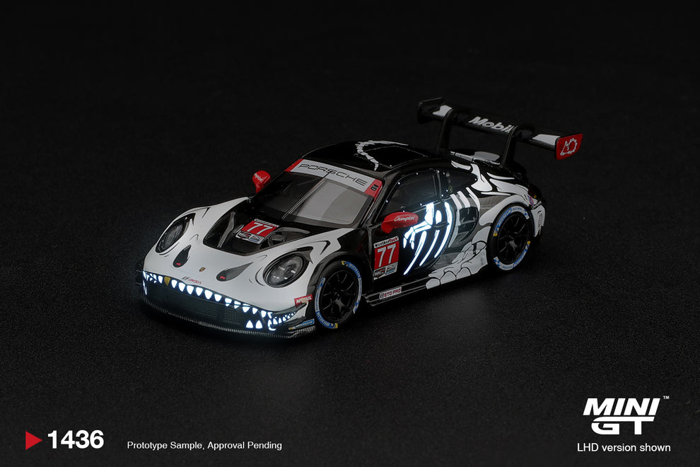 *PREORDER* MINI GT 1436 BLISTER PORSCHE 911 GT3 R (992) #77 AO RACING ...