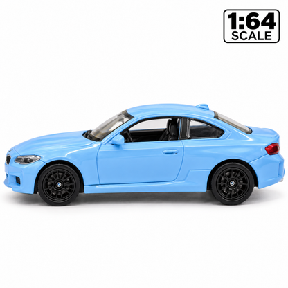 Welly BMW M2 Coupe Light Blue Die-Cast Model Car