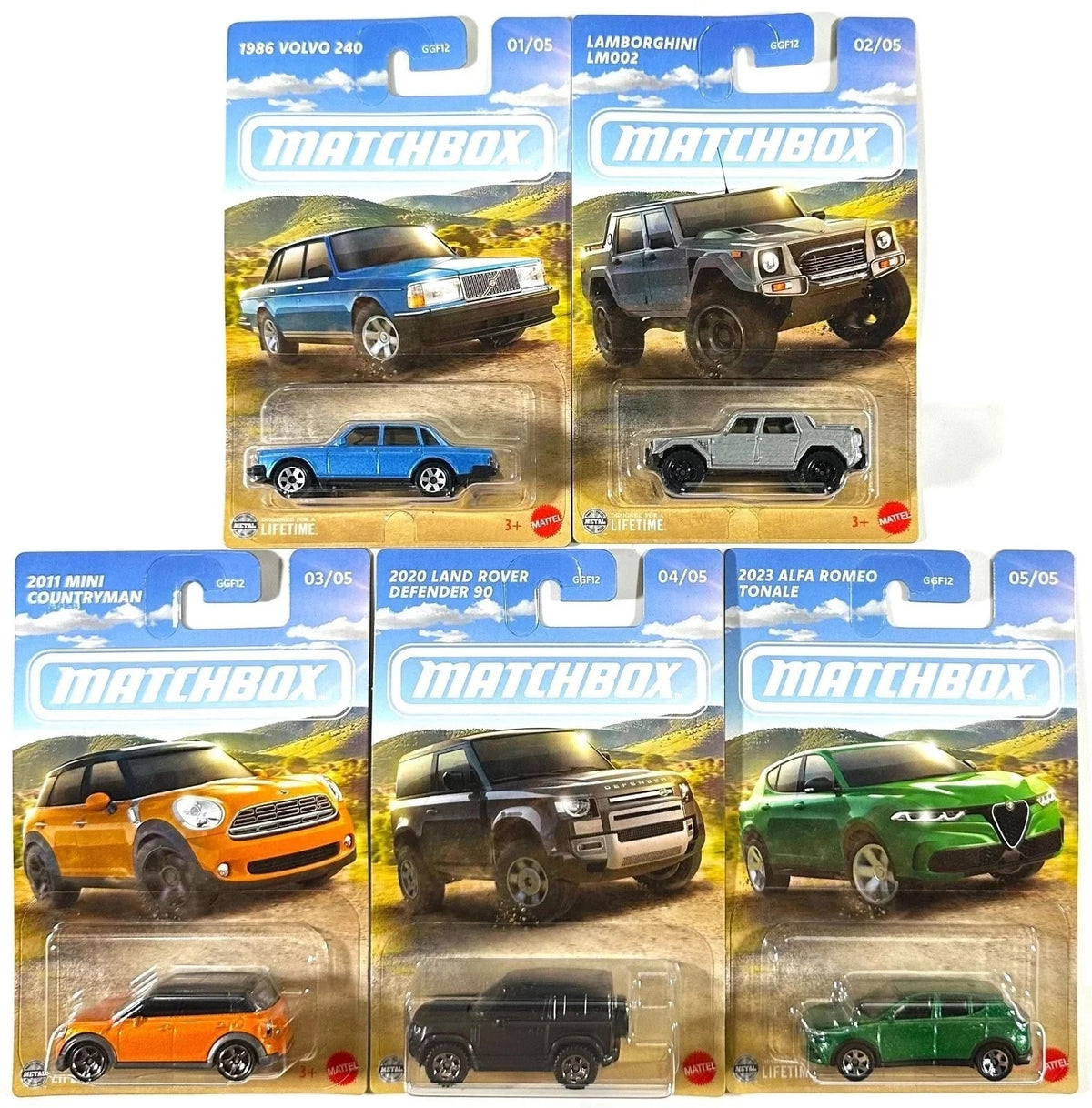 Imported Matchbox European Series II Complete Set