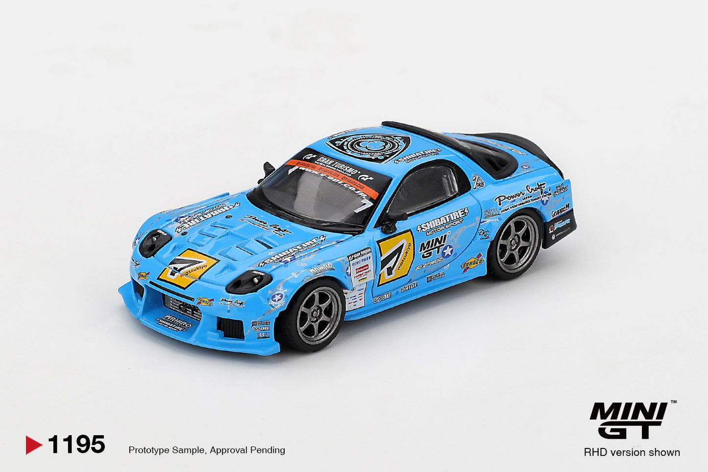 MINI GT 1195 Mazda RX-7 RE-Amemiya 2025 D1GP