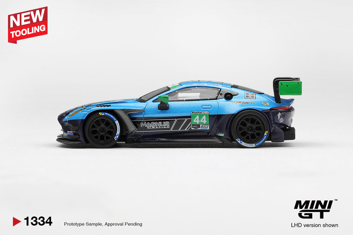 PRE ORDER* MINI GT 1334 Aston Martin GT3 #44 Magnus racing